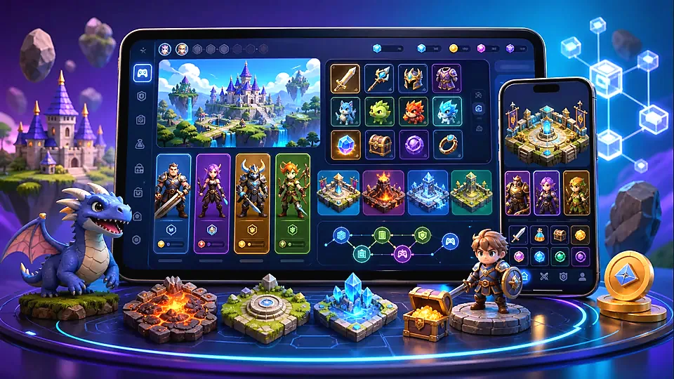 区块链游戏开发与GameFi开发